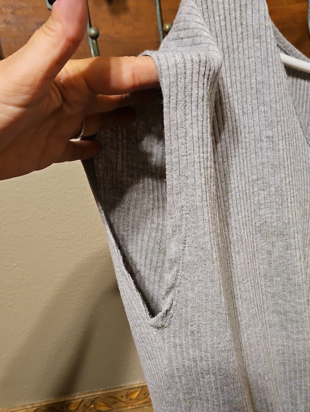 SWS Essentials Ribbed Tye Top Size XL - Picture 3 of 6